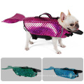 China Swimwear Factory Custom Personalized Mermaid Dog Life Jacket Vest Wholesale